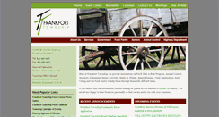 Desktop Screenshot of frankforttownship.com